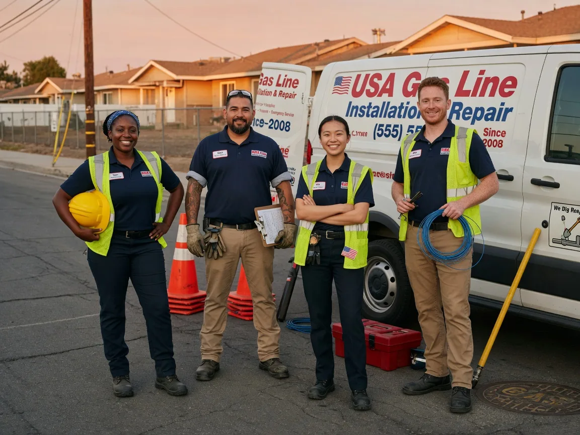 Gas Line Installation company in Jesse, WV